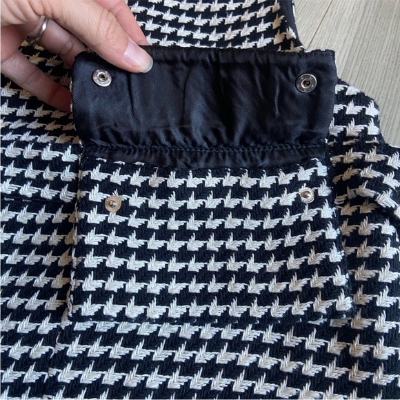 Zara Kids Black and White Patterned Dress - Picture 2 of 3